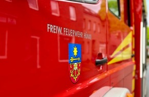 Freiwillige Feuerwehr Hünxe: FW Hünxe: Sturmschaden