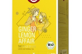 Teekanne GmbH & Co. KG: Pressemitteilung: TEEKANNE erweitert mit „Ginger Lemon Affair“ das Bio-Selected-Sortiment