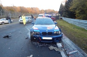 Polizeidirektion Mayen: POL-PDMY: Massenkarambolage auf der Nordschleife