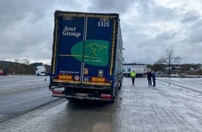 Polizeipr&auml;sidium Mittelhessen - Pressestelle: Mittelhessen: MITTELHESSEN: Kontrollen im gewerblichen G&uuml;terverkehr - mehrere Verst&ouml;&szlig;e festgestellt