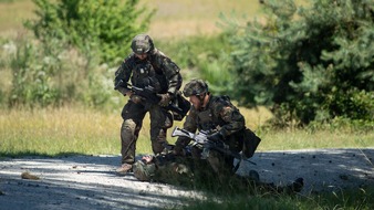 Unterstützungsbereich der Bundeswehr - Presse- und Informationszentrum: Taktische Verwundetenversorgung / Die Rolle ziviler Partner in der Rettungskette der Bundeswehr