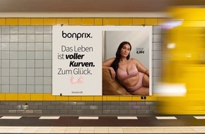 bonprix Handelsgesellschaft mbH: bonprix launcht Dessous-Kampagne 'Wäsche, die Deinem Leben steht' für Frauen ab 40