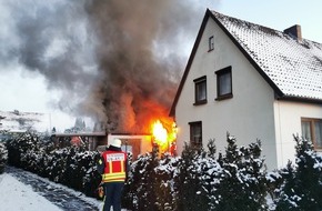 Polizeiinspektion Celle: POL-CE: Brand eines Geräteschuppens