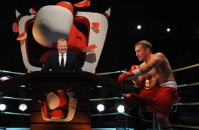 ProSieben: Ring frei für Runde zwei bei Stefan Raabs Quizboxen: Ein Tauchgerätemechaniker, ein Werkzeugmechaniker und ein Exportleiter sind die Herausforderer (BILD)