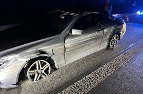 Polizei Bielefeld: POL-BI: Unfallflucht mit Funkenflug auf der A2