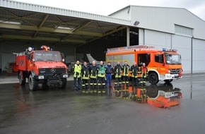 Feuerwehr Mülheim an der Ruhr: FW-MH: Gemeinsame Übung der Feuerwehr Mülheim und der Flughafenfeuerwehr Essen/Mülheim