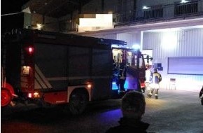 Feuerwehr Schermbeck: FW-Schermbeck: Ausgelöste Brandmeldeanlage