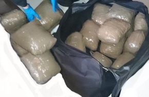 Polizeidirektion Hannover: POL-H: Mutmaßlicher Drogendealer festgenommen - 31 Kilogramm Marihuana beschlagnahmt