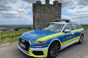 Polizeidirektion Neustadt/Weinstraße: POL-PDNW: Fahrradfahrer unter Alkoholeinfluss stürzt