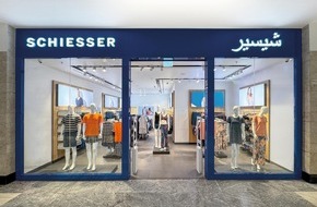 SCHIESSER GmbH: SCHIESSER eröffnet Franchise Store in den Vereinigten Arabischen Emiraten: Erste Filiale im Nahen Osten macht in Abu Dhabi auf