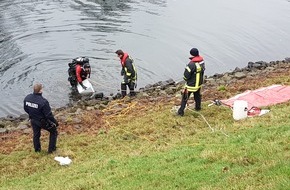 Feuerwehr Mülheim an der Ruhr: FW-MH: Taucherstaffel im Einsatz