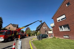 Freiwillige Feuerwehr Werne: FW-WRN: Kaminbrand in Einfamilienhaus