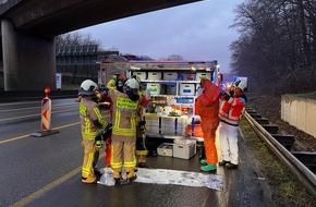 Feuerwehr Bottrop: FW-BOT: Gefahrguteinsatz auf Autobahn