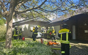 Freiwillige Feuerwehr Königswinter: FW Königswinter: Kellerbrand in Königswinter - Rauschendorf