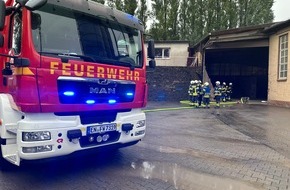 Feuerwehr Sprockhövel: FW-EN: Großbrand in Gewerbebetrieb am Morgen verhindert