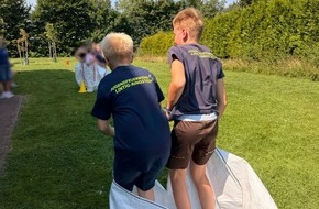 Feuerwehr Stadt Geestland: FW Geestland: Spiele ohne Grenzen der Jugendfeuerwehren in Neuenwalde