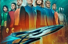 ProSieben: Serienpower (1): ProSieben fliegt mit der neuen Sci-Fi-Serie "The Orville" von "Family Guy"-Macher Seth MacFarlane schräg ins All