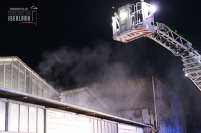 FW-MK: Feuer in einem Traforaum