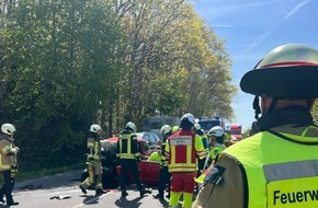 Feuerwehr Witten: FW Witten: Folgemeldung - Verkehrsunfall mit Verletzten