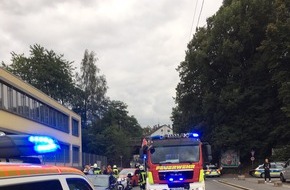 Feuerwehr Schwelm: FW-EN: Verkehrsunfall mit Motorrad, eine verletzte Person