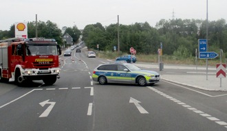 Polizei Rheinisch-Bergischer Kreis: POL-RBK: Wermelskirchen - Unfall an der Autobahnausfahrt
