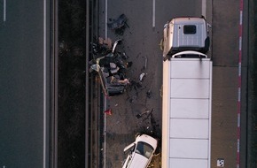 Verkehrsdirektion Mainz: POL-VDMZ: BAB61 FR Koblenz - Auffahrunfall am Stauende