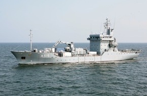 Presse- und Informationszentrum Marine: Marine - Pressemitteilung / Pressetermin: Tender "Main" kehrt aus dem warmen Mittelmeer ins herbstliche Eckernförde zurück (mit Bild)