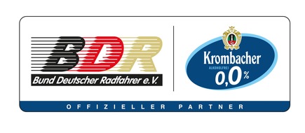 Krombacher Brauerei GmbH & Co.: Krombacher o,0% wird neuer Partner des Bund Deutscher Radfahrer