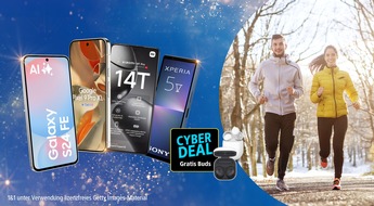 1&1 AG: Cyber Deals 2024 bei 1&1: Gratis Bluetooth-Kopfhörer zu Android-Smartphones, MagSafe Charger als Zugabe zu iPhones – Preissenkungen in Höhe von bis zu 216 Euro