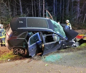 POL-STD: 31-jähriger Autofahrerin bei Unfall in Wiegersen schwer verletzt