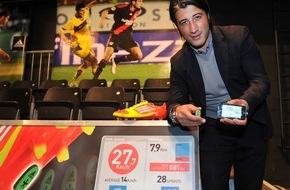 adidas Schweiz: Der Fussballschuh mit Köpfchen: Vorstellung des neuen adizero f50 mit miCoach Technologie