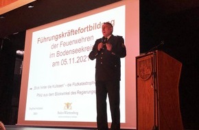 Kreisfeuerwehrverband Bodenseekreis e. V.: KFV Bodenseekreis: Fortbildung für Führungskräfte der Feuerwehren und Hilfsorganisationen