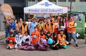 Kindernothilfe e.V.: Die Kindernothilfe setzt gemeinsam mit der Erich Kästner-Gesamtschule ein starkes Zeichen zum Welttag gegen Kinderarbeit