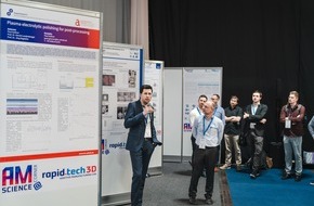 Messe Erfurt: Forum AM Science auf der rapid.tech 3D: Wissenschaft als Impulsgeber f&uuml;r industrielle Innovation