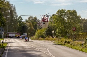 Feuerwehr Detmold: FW-DT: Schwerer Verkehrsunfall