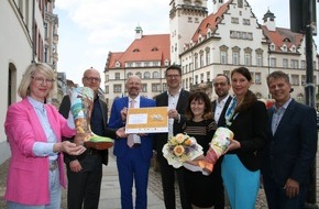 Sächsische Lotto-GmbH: Sachsenlotto unterstützt die „STIEFELPARADE“ in Döbeln – Kreativität für eine lebendige Innenstadt