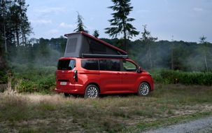 Ford präsentiert am diesjährigen Suisse Caravan Salon als Schweizer Premiere den neuen Ford Transit Custom Nugget