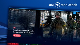 ARD Mediathek: Jetzt in der ARD Mediathek: Aktuelles & Hintergründe zum Ukraine-Krieg