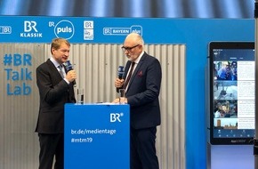 BR Bayerischer Rundfunk: ARD-Vorsitzender und BR-Intendant Ulrich Wilhelm zur Eröffnung der Medientage München