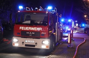 Feuerwehr Dresden: FW Dresden: Wohnungsbrand