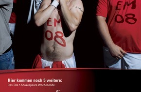 TELE 5: Kick it like Shakespeare: Tele 5 bringt England doch noch zur EM!