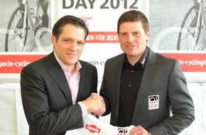 Dr. Kurt Wolff GmbH & Co. KG: ALPECIN engagiert sich zusammen mit Jan Ullrich langfristig für den Radsport / Alpecin Cycling Day 2012 in Bielefeld als Start-Veranstaltung (mit Bild)