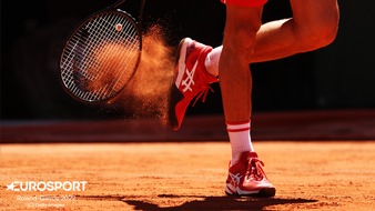 EUROSPORT: Brillanter Tennis-Genuss: Eurosport zeigt Roland-Garros bei HD+ und simpliTV in UHD HDR