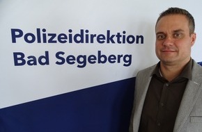 Polizeidirektion Bad Segeberg: POL-SE: Kreise Segeberg und Pinneberg - Neuer Leiter der Kriminalinspektion Bad Segeberg