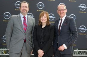 Opel Automobile GmbH: Neue GM CEO Mary Barra besucht Opel in Rüsselsheim (FOTO)