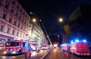 Feuerwehr Stuttgart: FW Stuttgart: Brand in Dachgeschosswohnung in Stuttgart-West