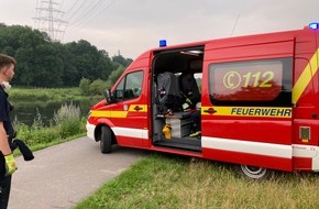 Feuerwehr Hattingen: FW-EN: Personensuche in der Ruhr
