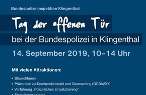 Bundespolizeiinspektion Klingenthal: BPOLI KLT: "Tag der offenen Tür" bei der Bundespolizei in Klingenthal