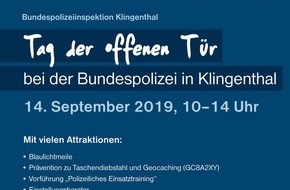 Bundespolizeiinspektion Klingenthal: BPOLI KLT: "Tag der offenen Tür" bei der Bundespolizei in Klingenthal