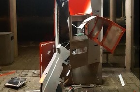Polizeipräsidium Rostock: POL-HRO: Fahrkartenautomat in Hagenow gesprengt - Polizei sucht Zeugen